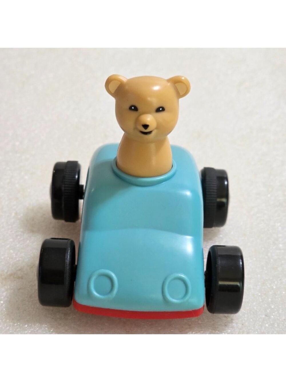 Bitty Baby American Girl Bear in Blue Car Travel 1995 Vintage Pleasant Company